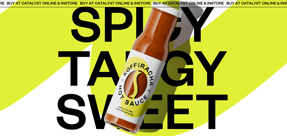 Example of a desktop website interface displayed in full view