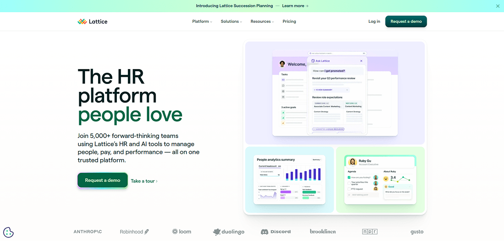 Example of a desktop website interface displayed in full view