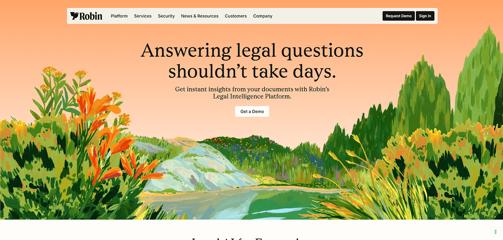 Example of a desktop website interface displayed in full view