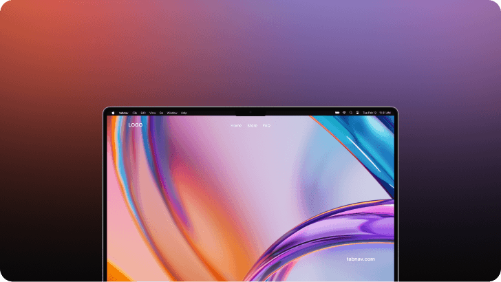 Mockup header showing “60 Best Website Design Examples for 2025” with colorful gradient UI background and modern web design elements.