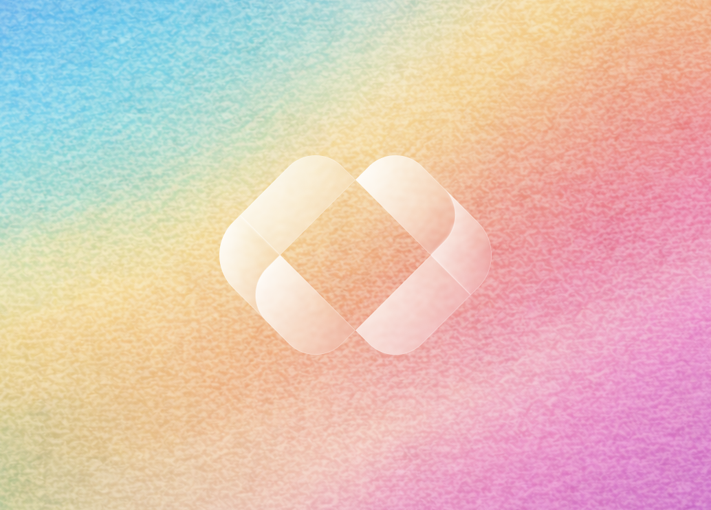 tabnav logo on linear color background