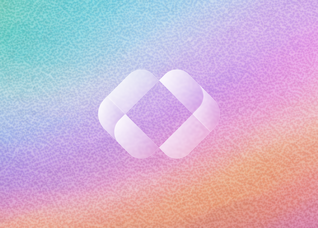 tabnav logo on linear color background