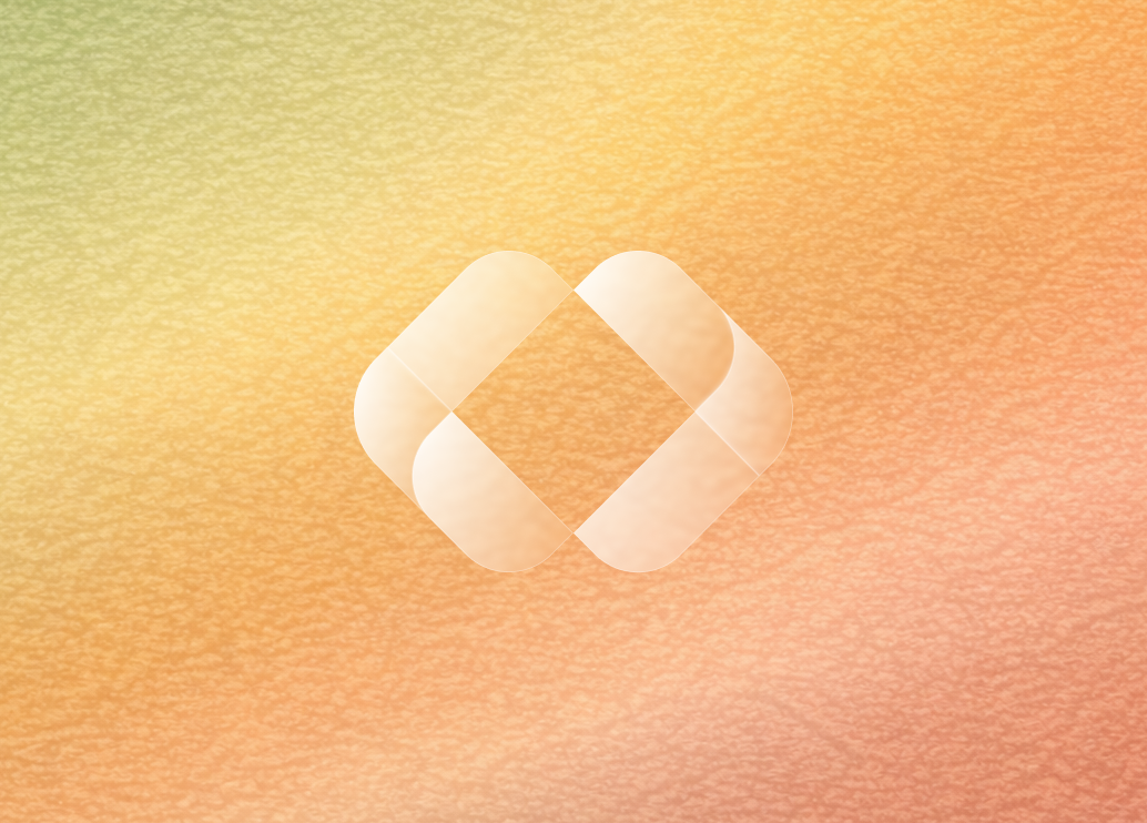 tabnav logo on linear color background