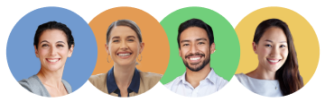 Contact us avatars