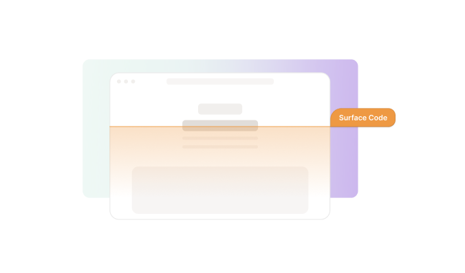 Diagramma che illustra i componenti nascosti che i verificatori di accessibilità standard perdono